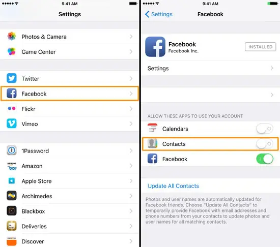 How To Stop Facebook Accessing Your Phone Contacts Thatsnonsense Com