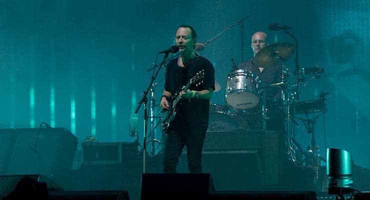 Radiohead music gets stolen. Band refuse to pay ransom.